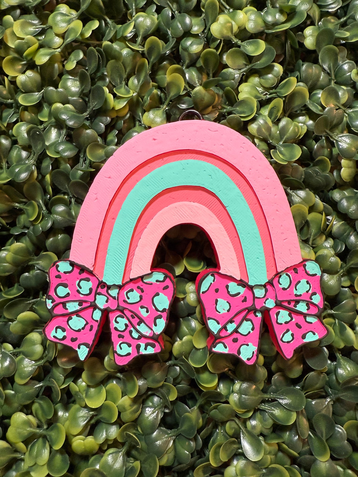 Rainbow with Bows Freshie Mold | Silicone Freshie Mold