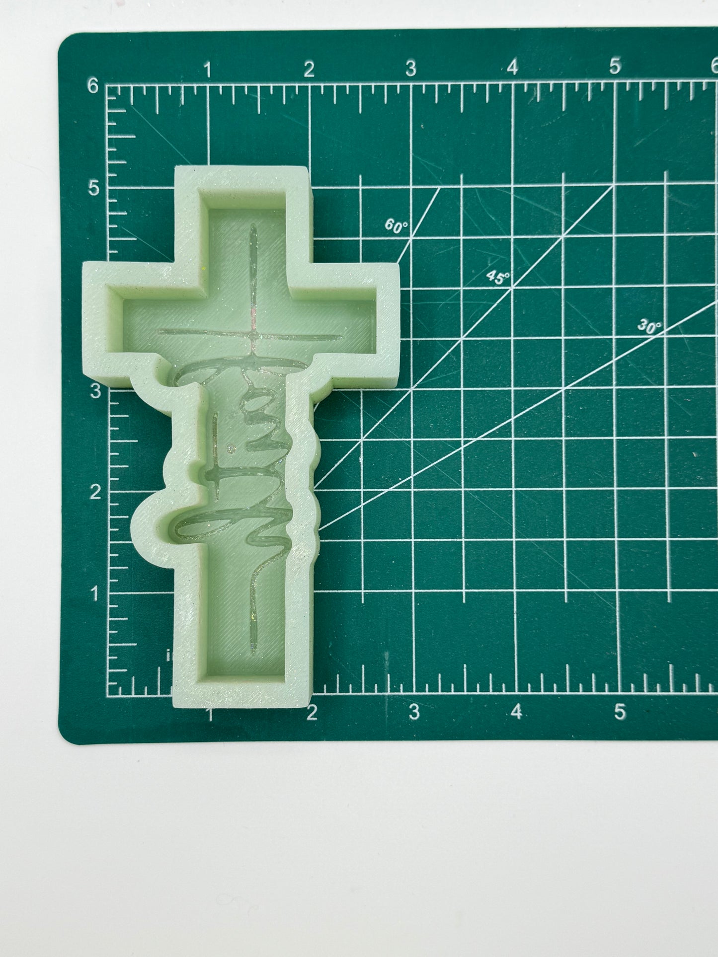 Faith Cross Freshie Mold | Silicone Freshie Mold