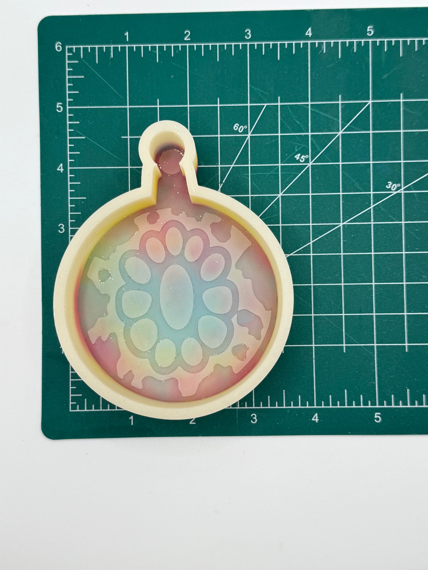 Concho Cow Print Ornament Freshie Mold | silicone freshie mold