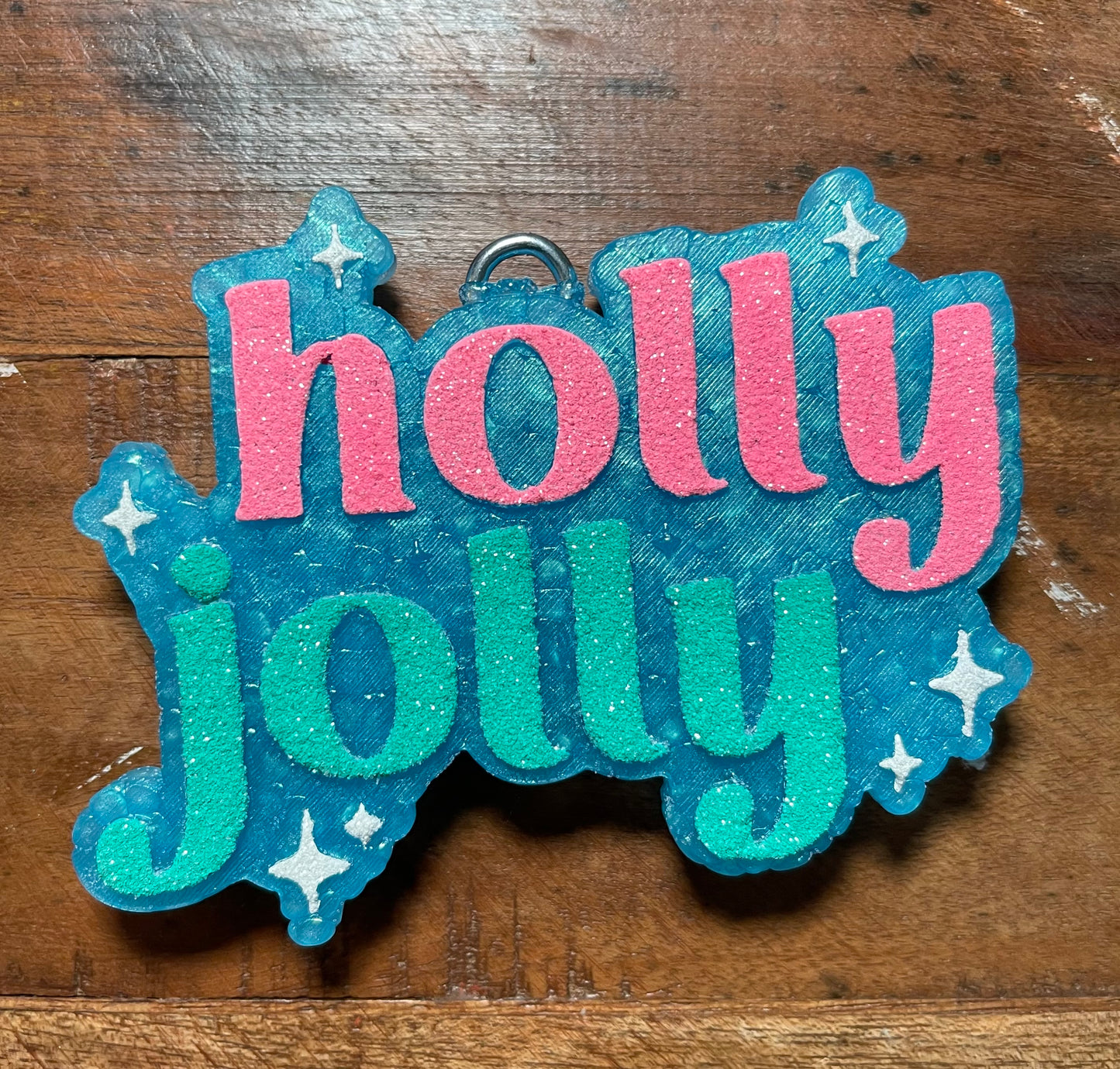 Holly Jolly Freshie Mold | silicone freshie mold