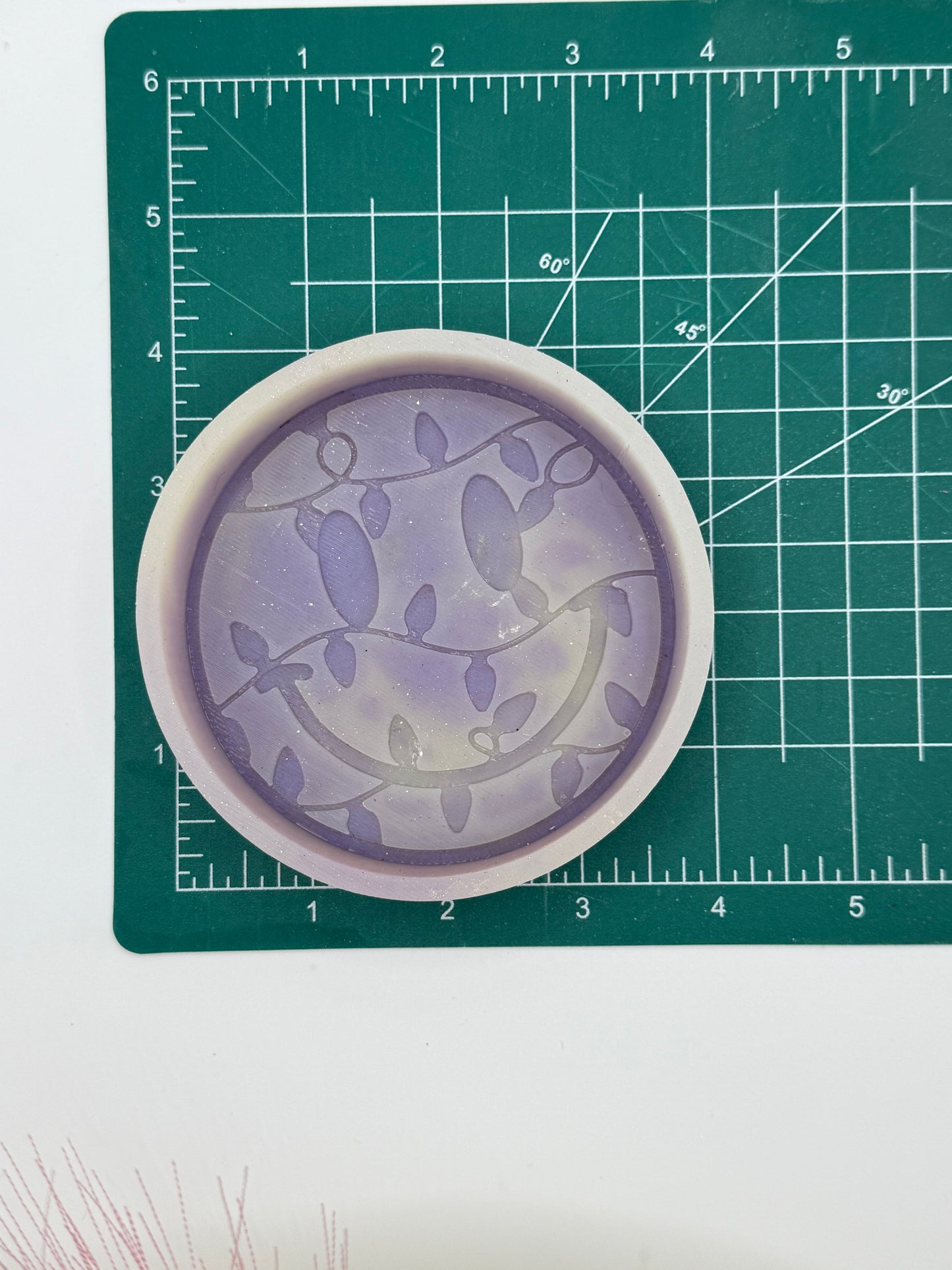 Smiley with Lights Freshie Mold | silicone freshie mold