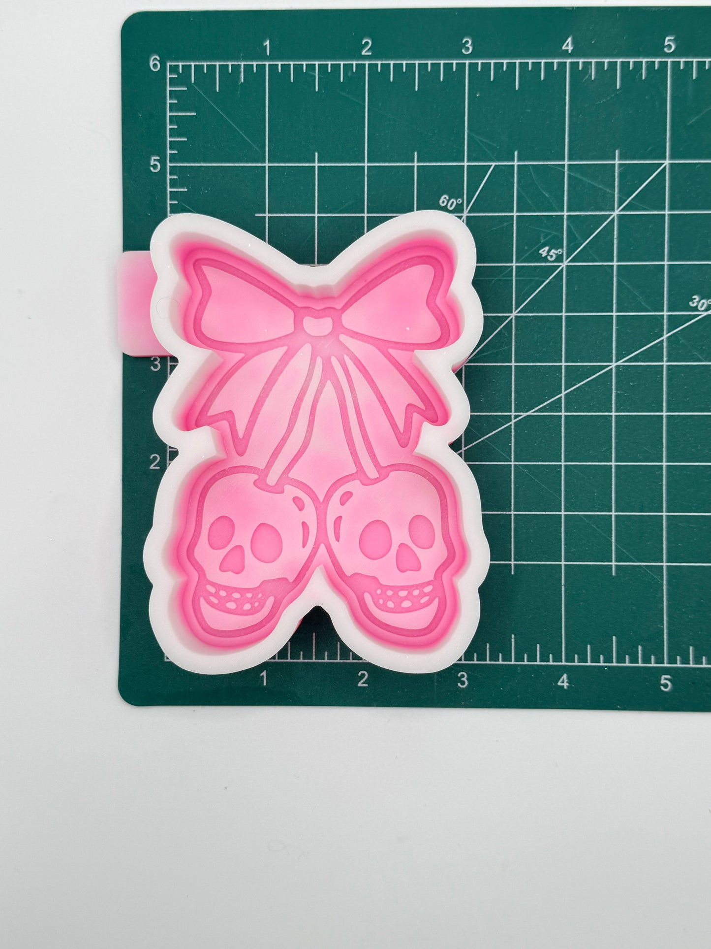 Skull Cherries Freshie Mold | silicone freshie mold