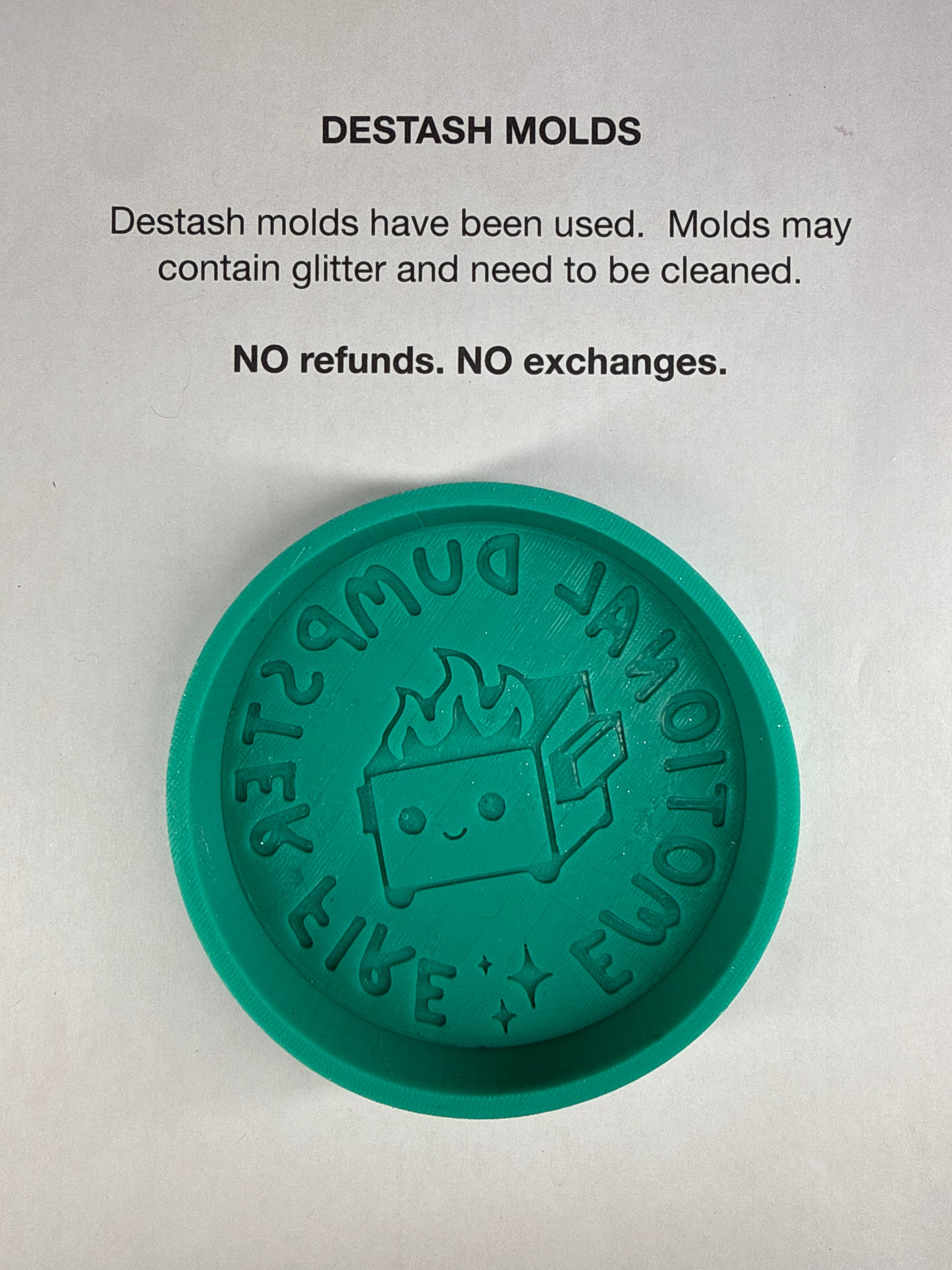 DESTASH Mold - Emotional Dumpster Fire