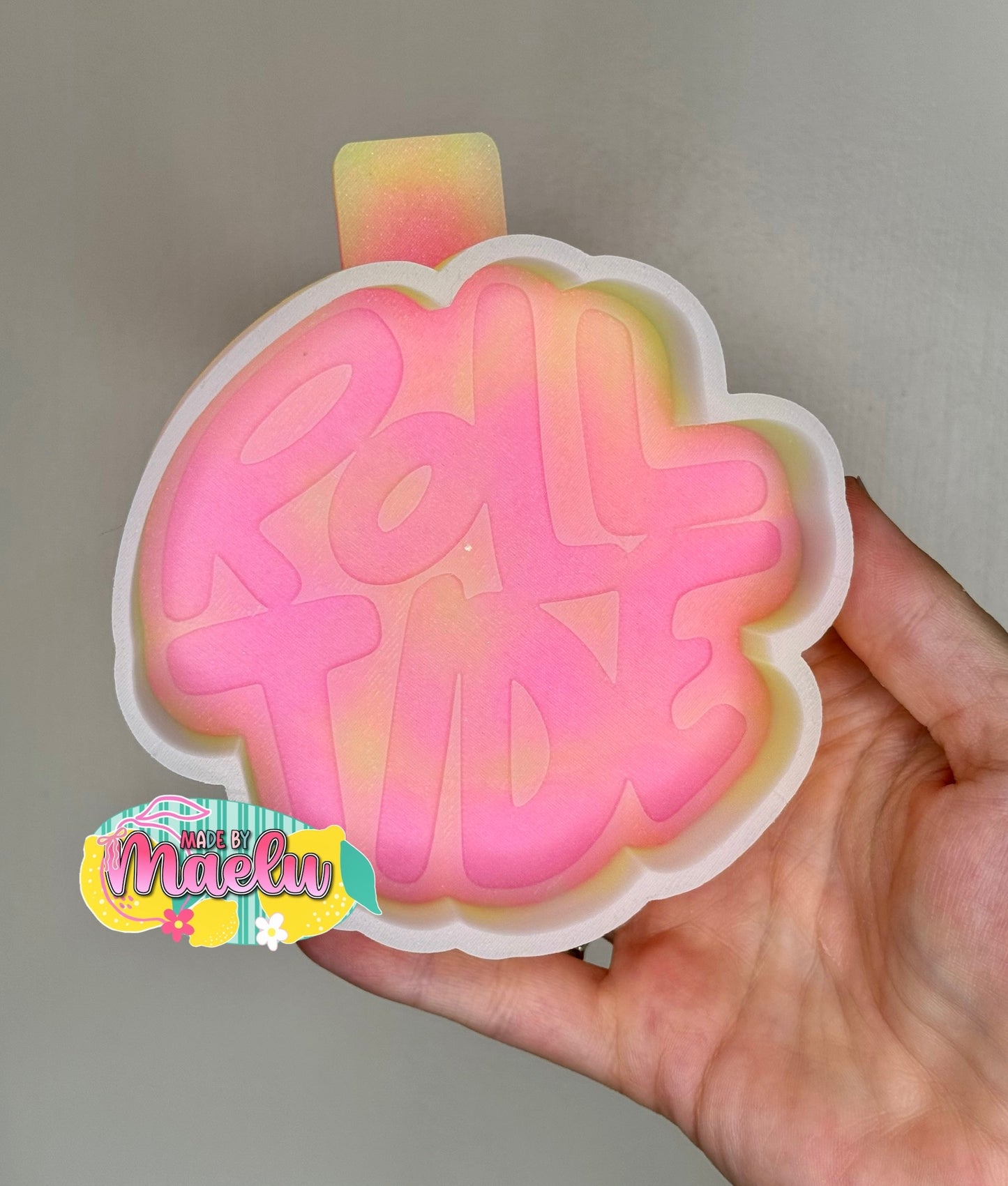 AL Tide Freshie Mold | silicone freshie mold