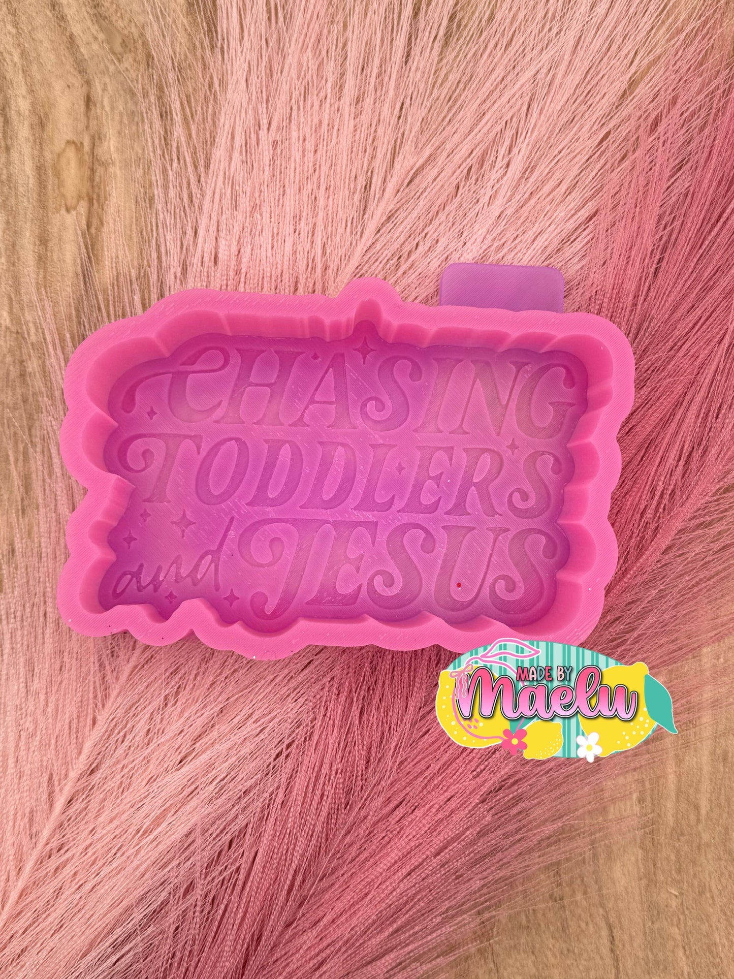 Chasing Toddlers and Jesus Freshie Mold | silicone freshie mold