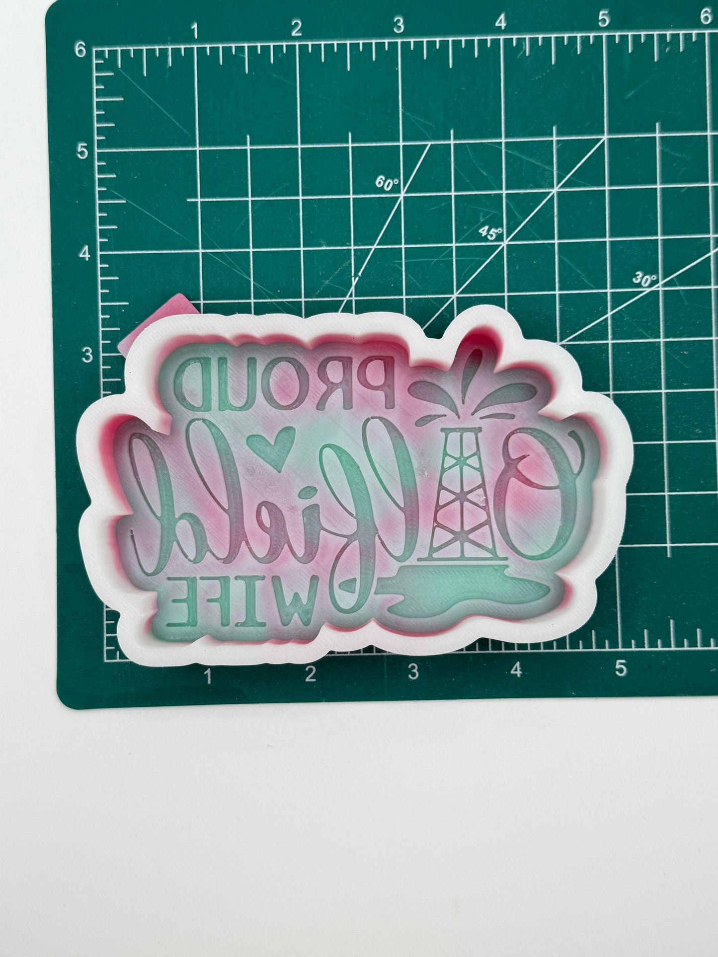 Proud Oilfield Wife | silicone freshie mold