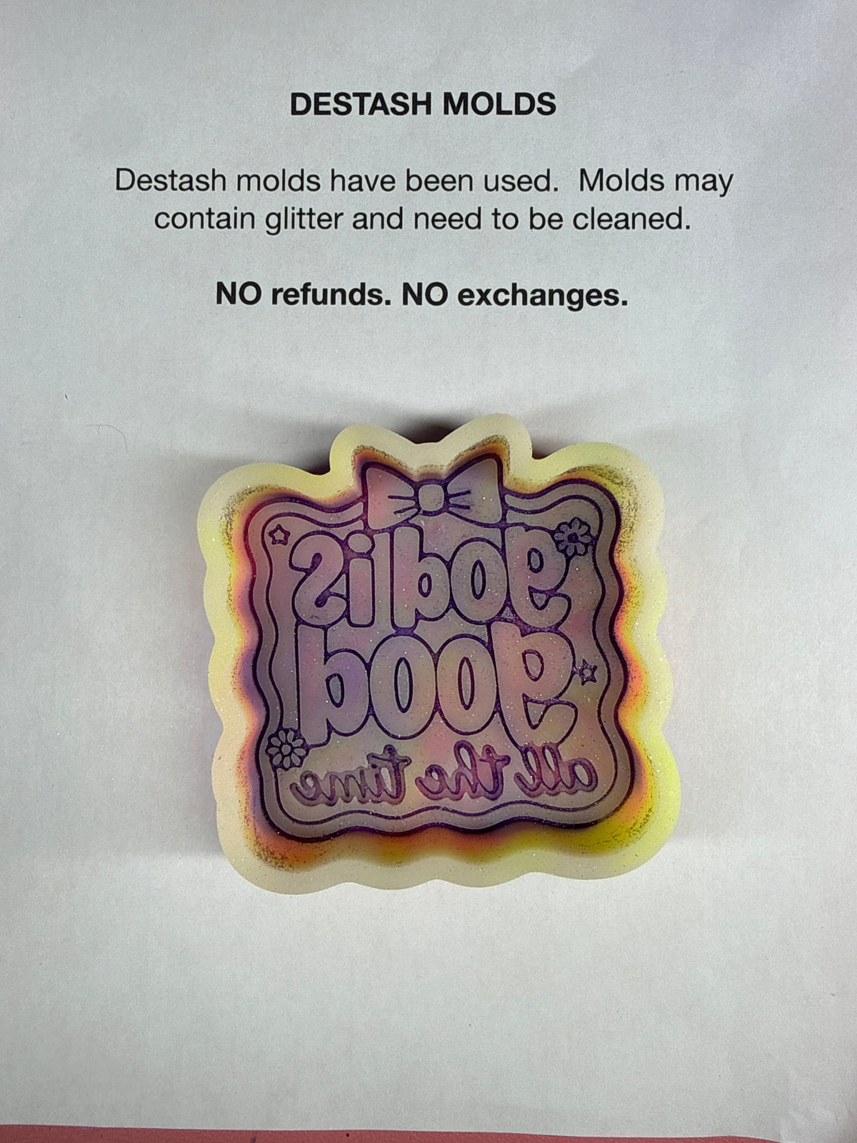 DESTASH Mold - God is Good All the Time