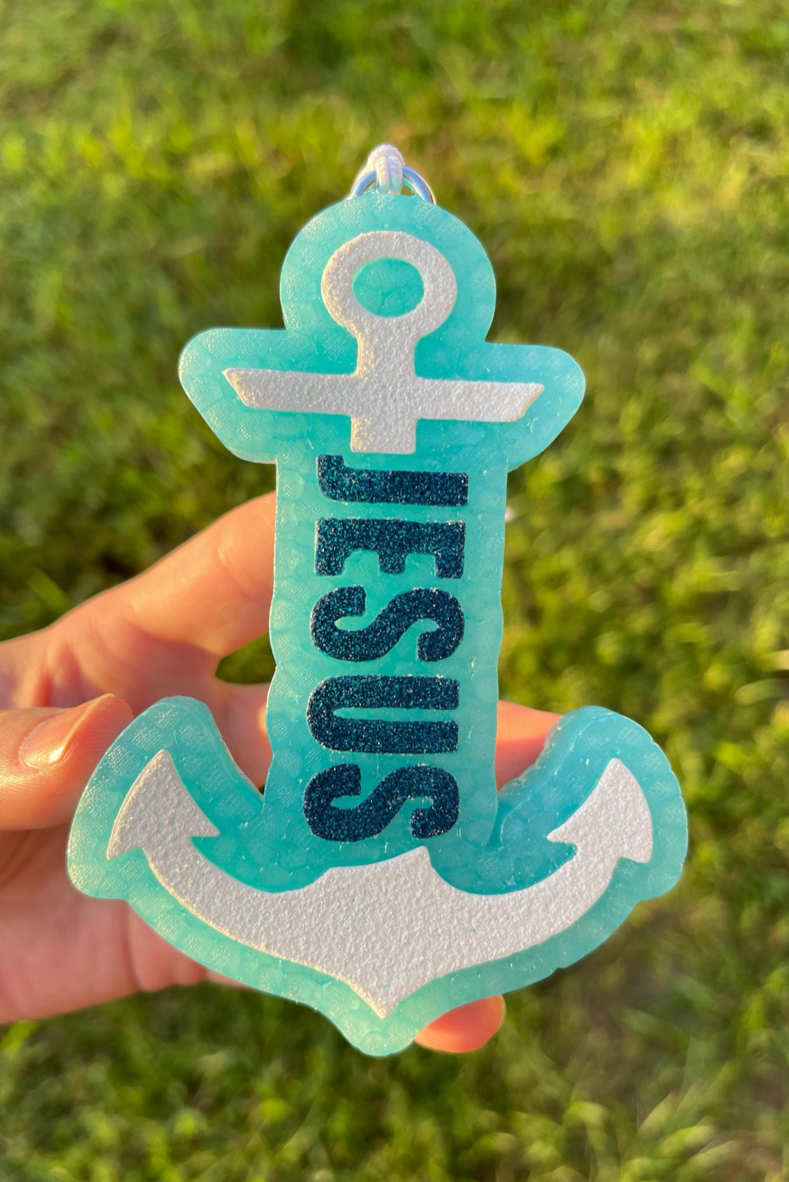 Jesus Anchor Freshie Mold | silicone freshie mold