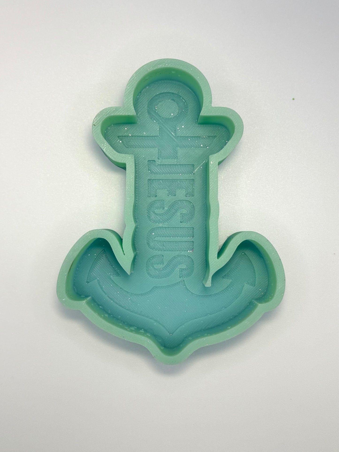 Jesus Anchor Freshie Mold | silicone freshie mold