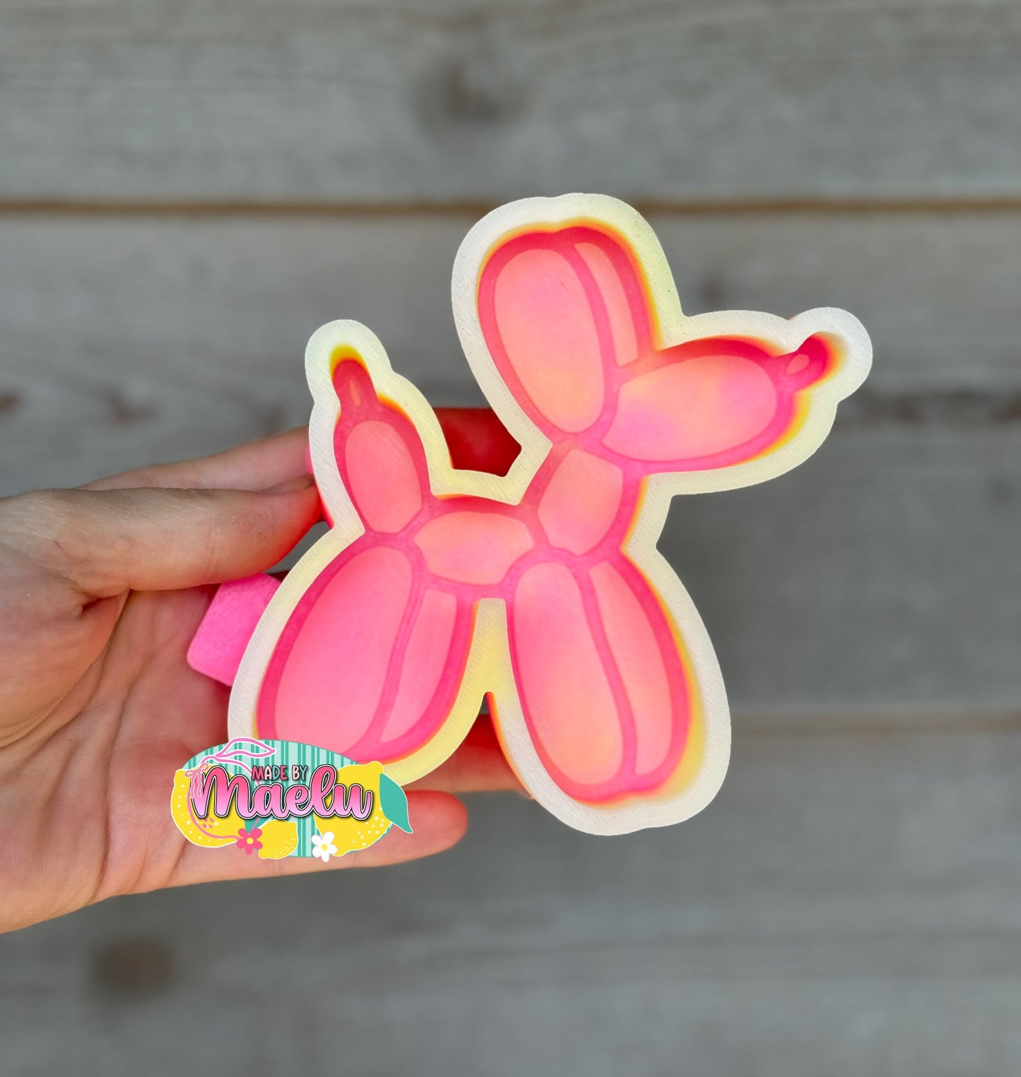 Balloon Dog Freshie Mold | Silicone Freshie Mold