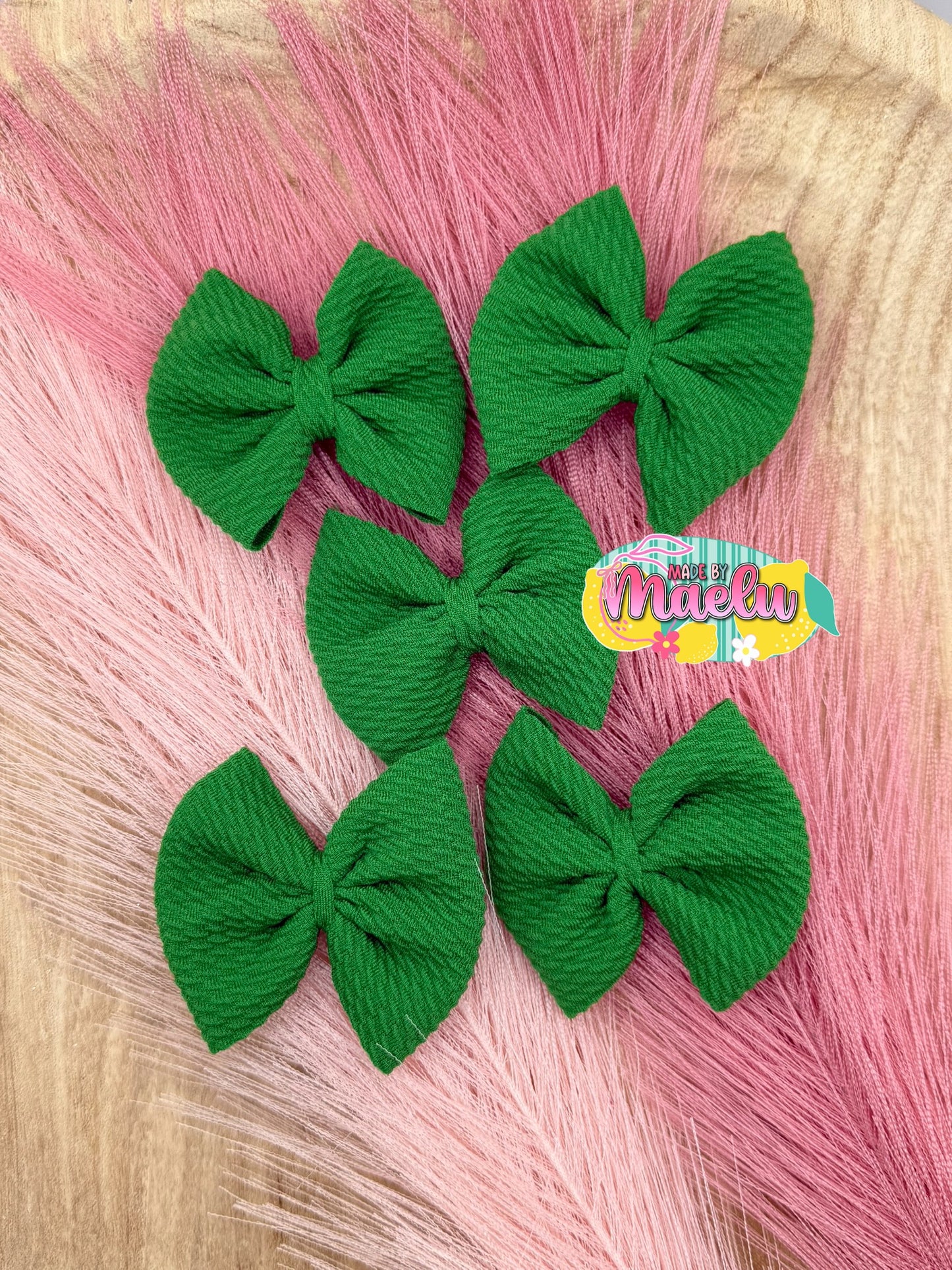 Emerald Green Freshie Bows