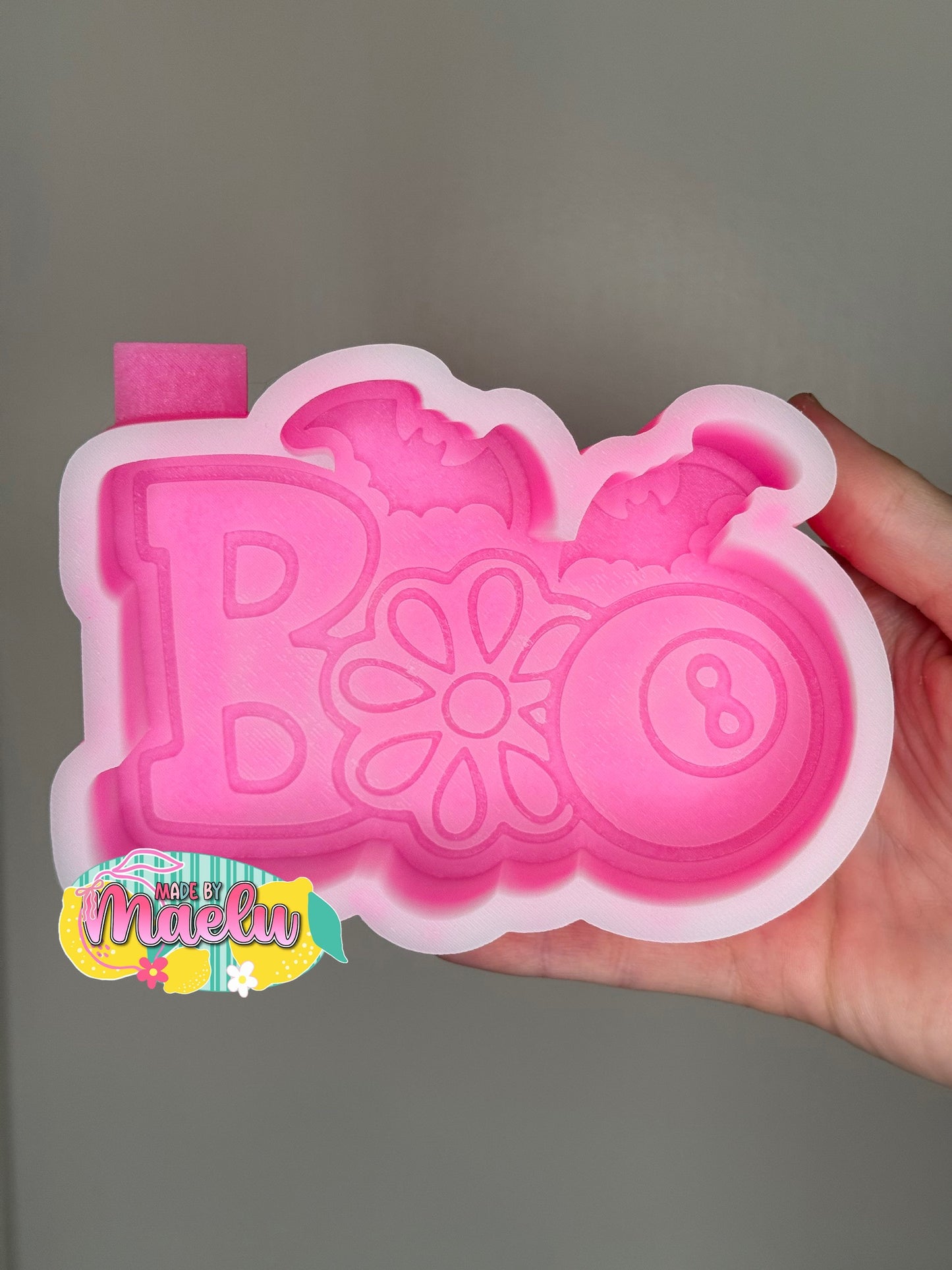Western BOO freshie mold | silicone freshie mold
