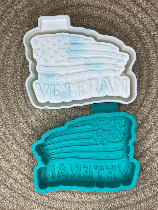 Veteran Freshie Mold | Silicone Freshie Mold