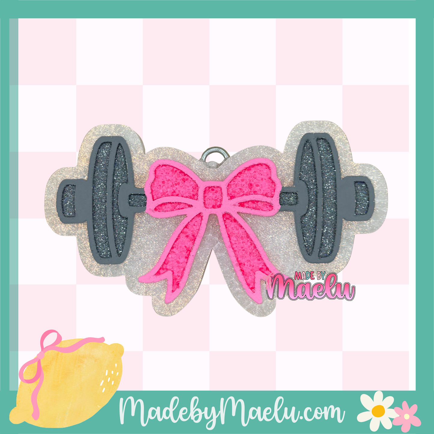 Dumbbell with Bow | Freshie
