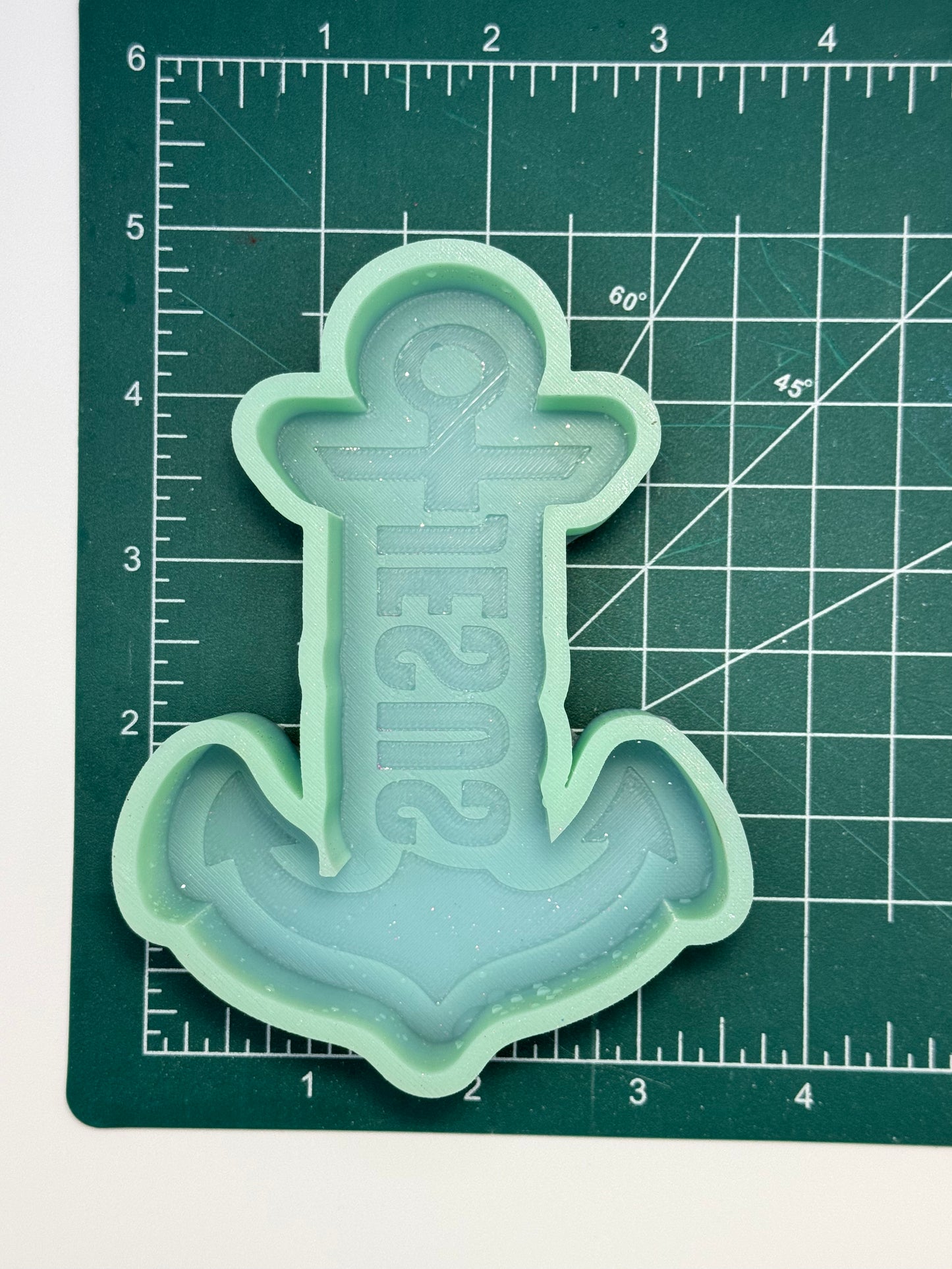 Jesus Anchor Freshie Mold | silicone freshie mold