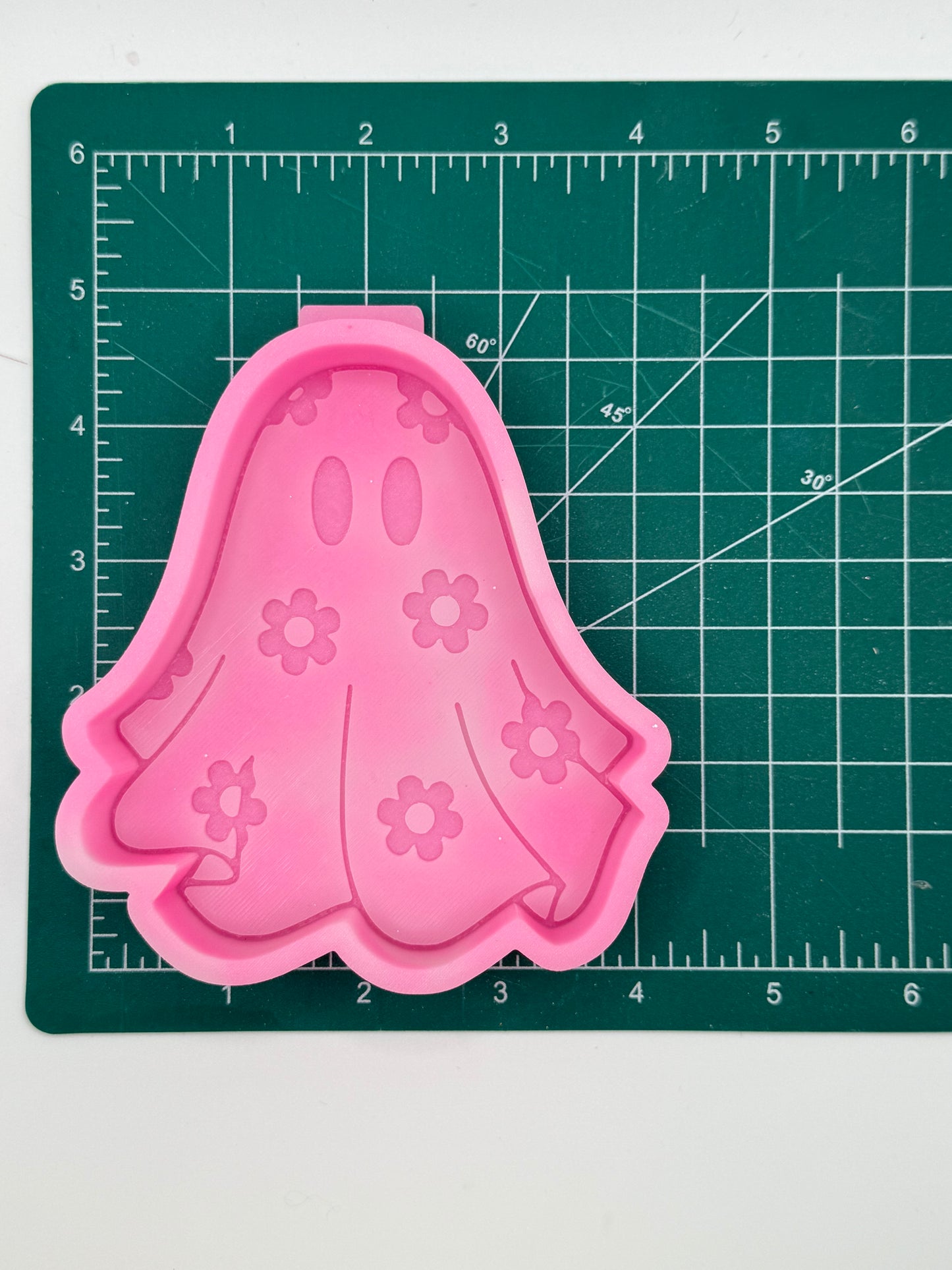 Floral Ghost Freshie Mold | silicone freshie mold