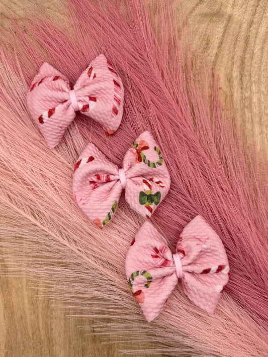 Pink Candy Canes | Freshie Bows