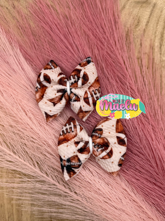 Footballs | Freshie Bows