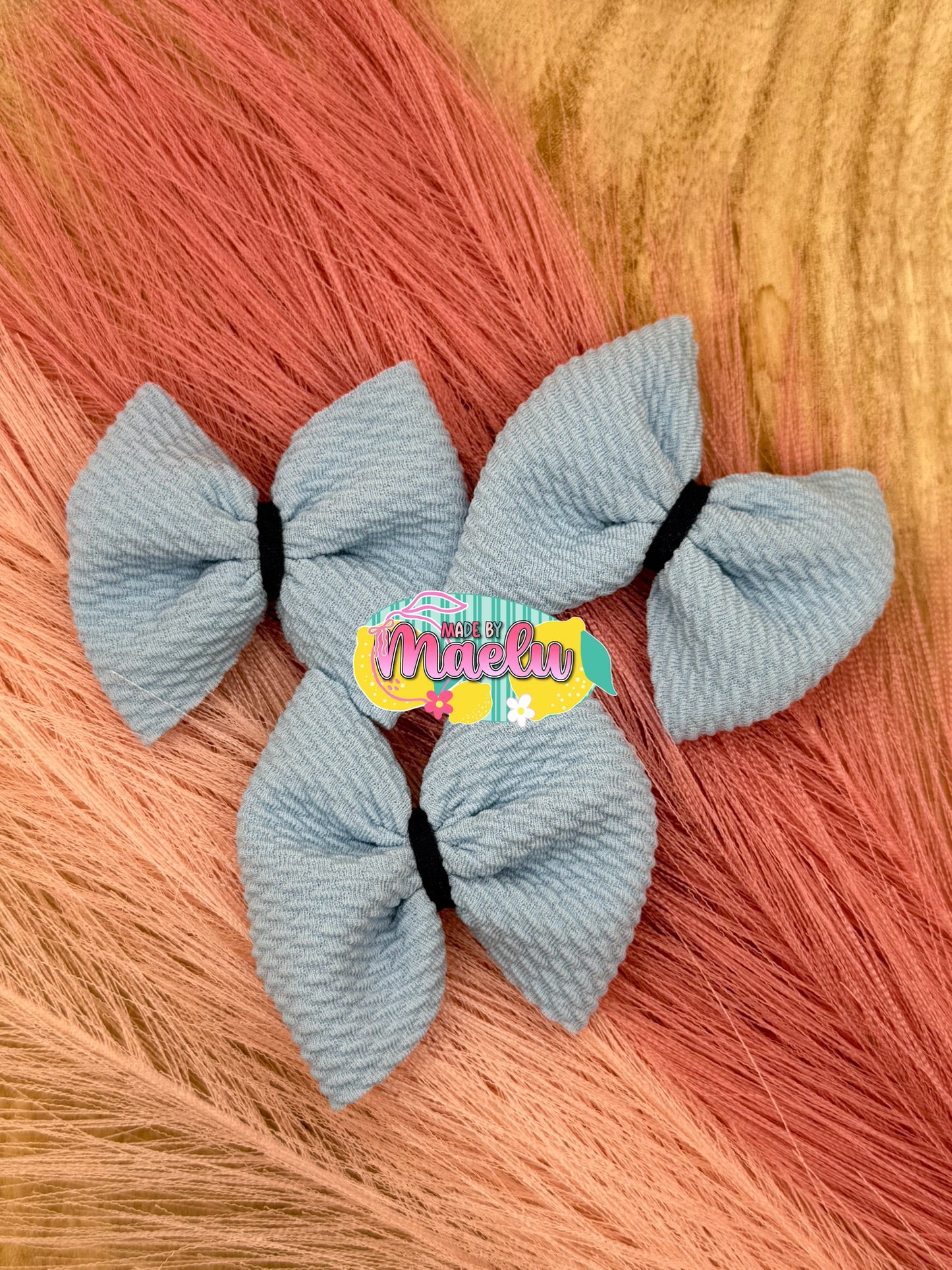 Dusty Blue | Freshie Bows