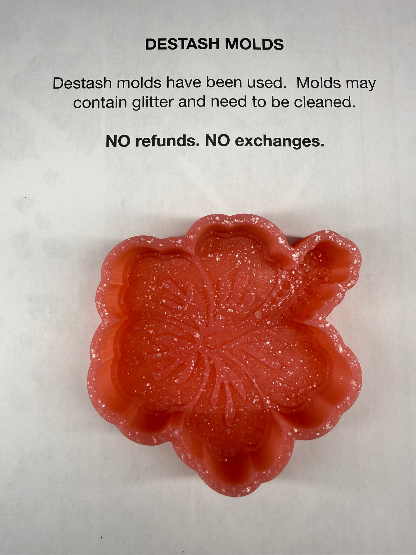 DESTASH Mold - Hibiscus