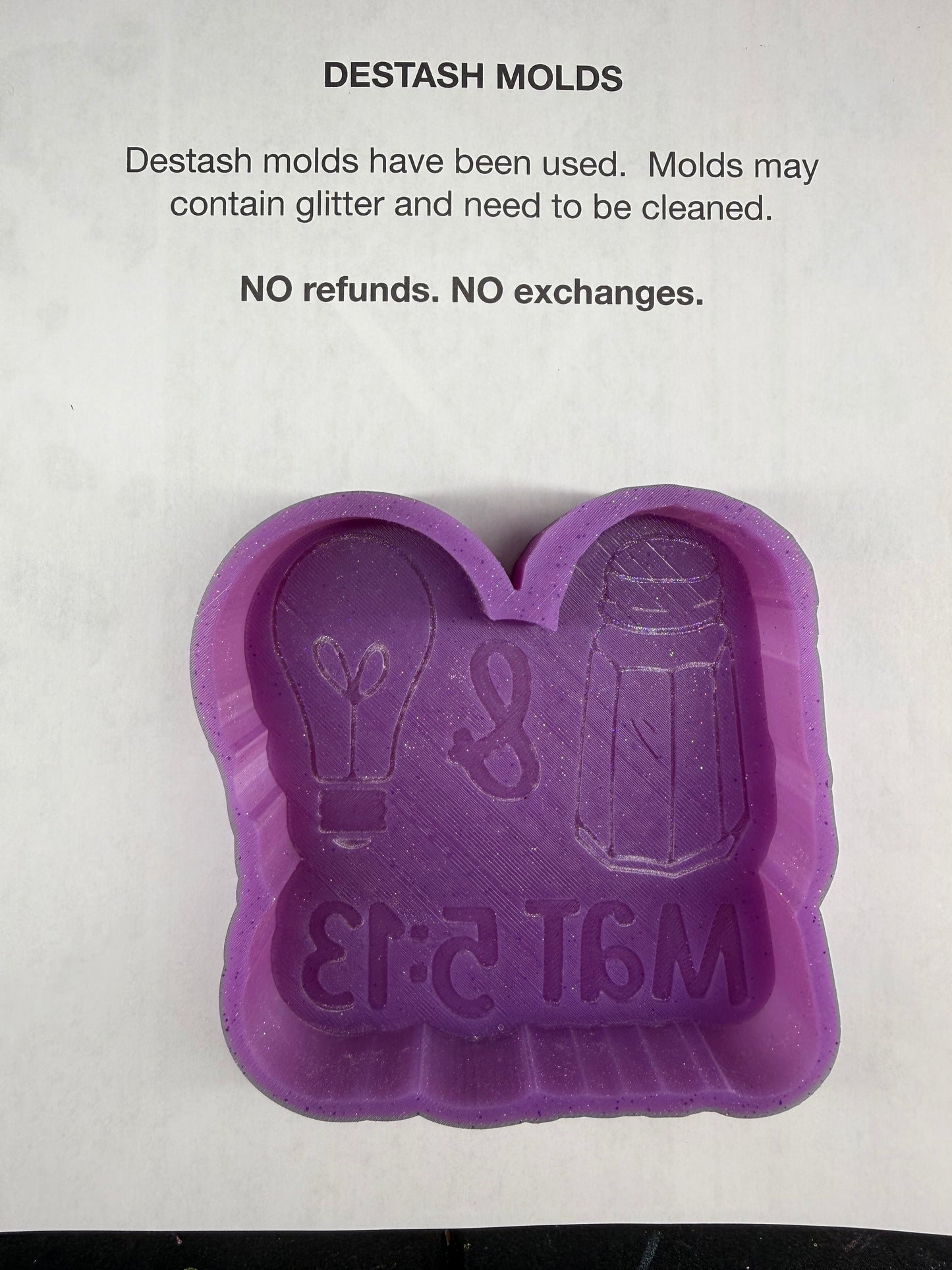DESTASH Mold - Salt & Light (large)