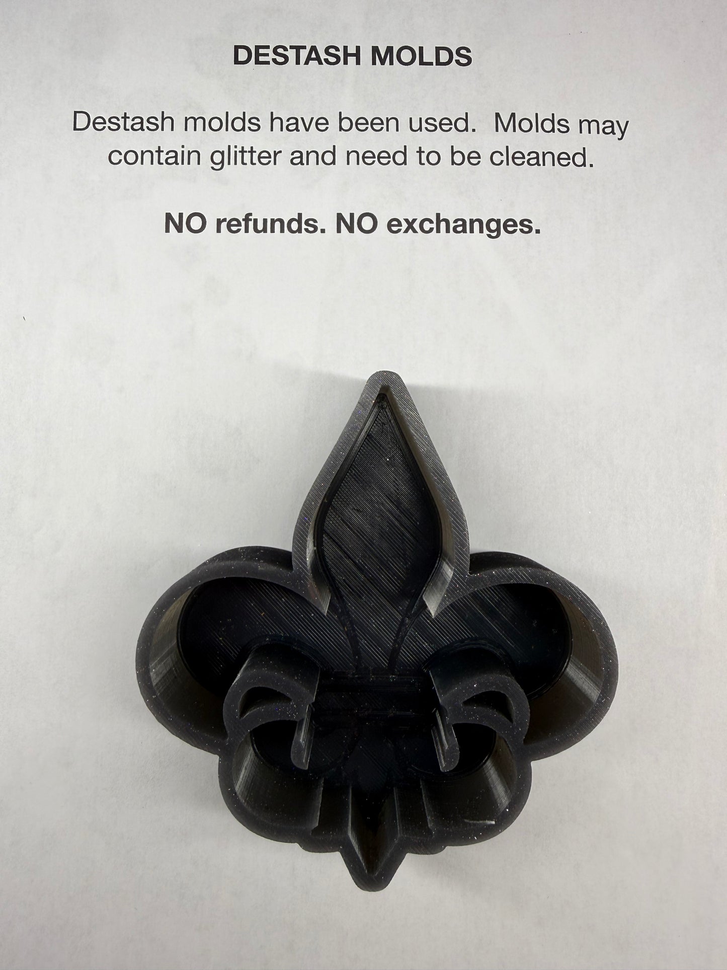 DESTASH Mold - Plain Fleur-Des-lis