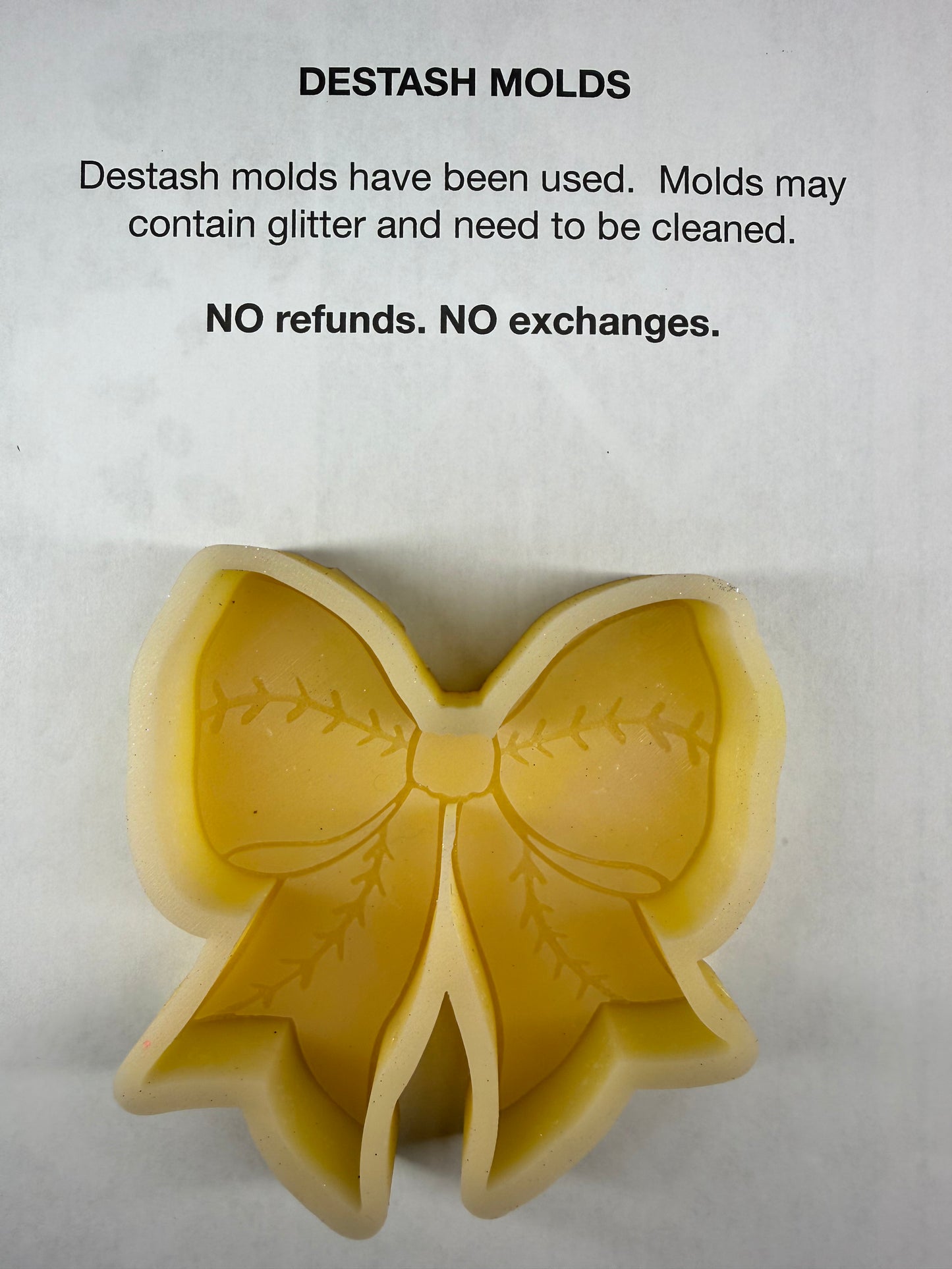 DESTASH Mold - Base/Softball Bow