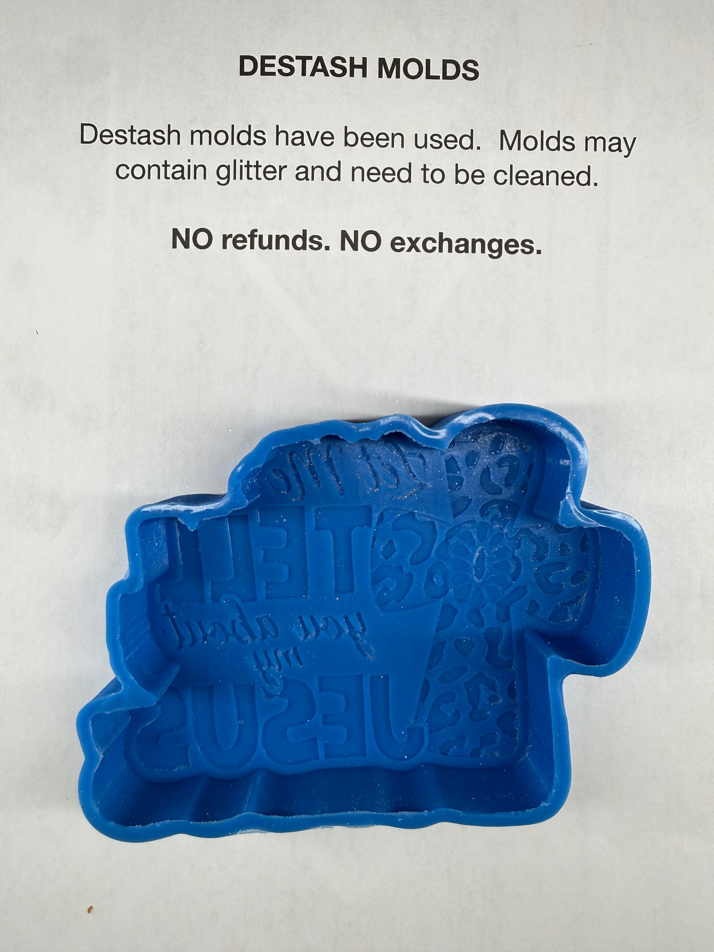 DESTASH Mold - Let Me Tell You About My Jesus (large)