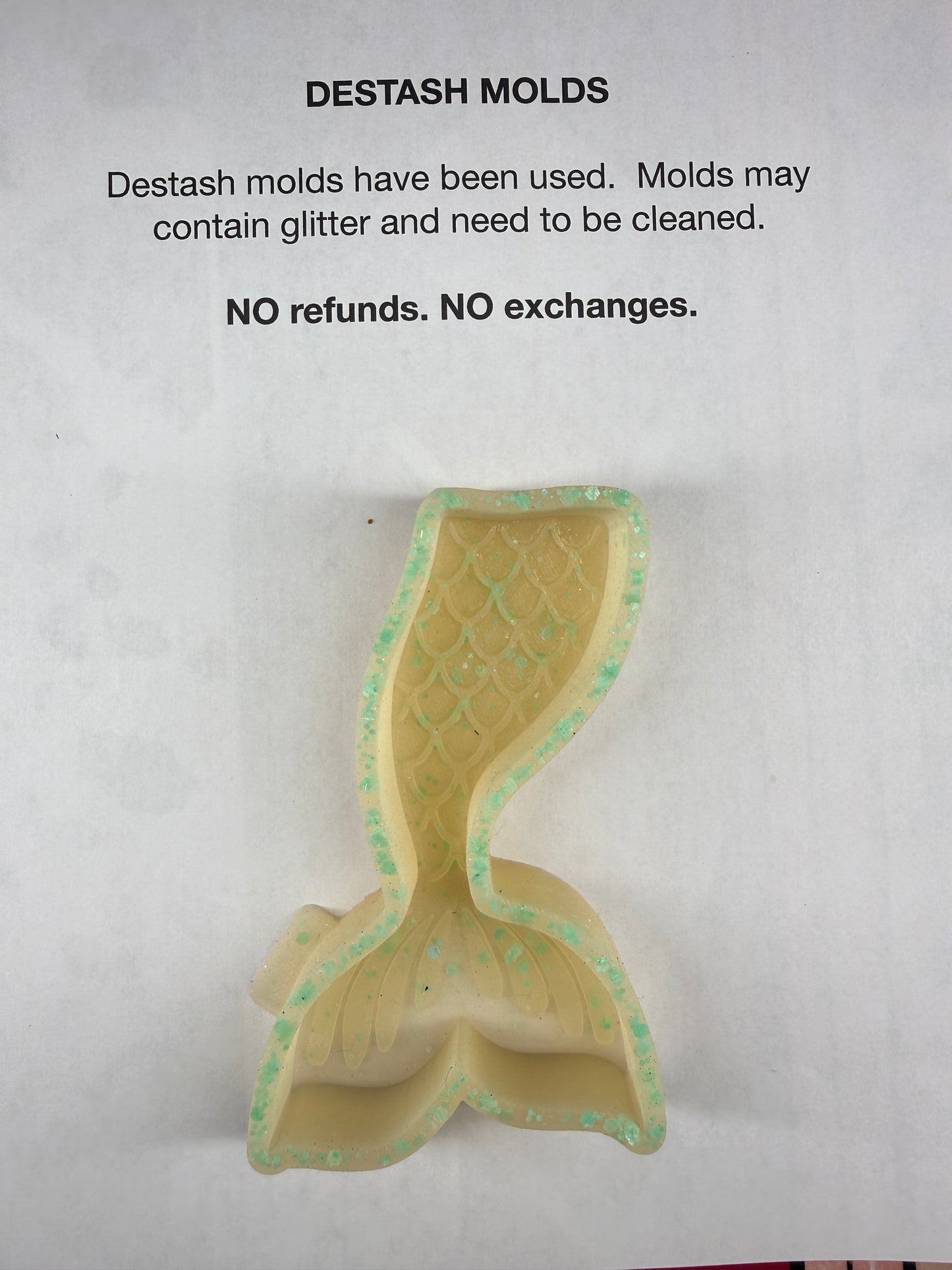 DESTASH Mold - Mermaid Tail