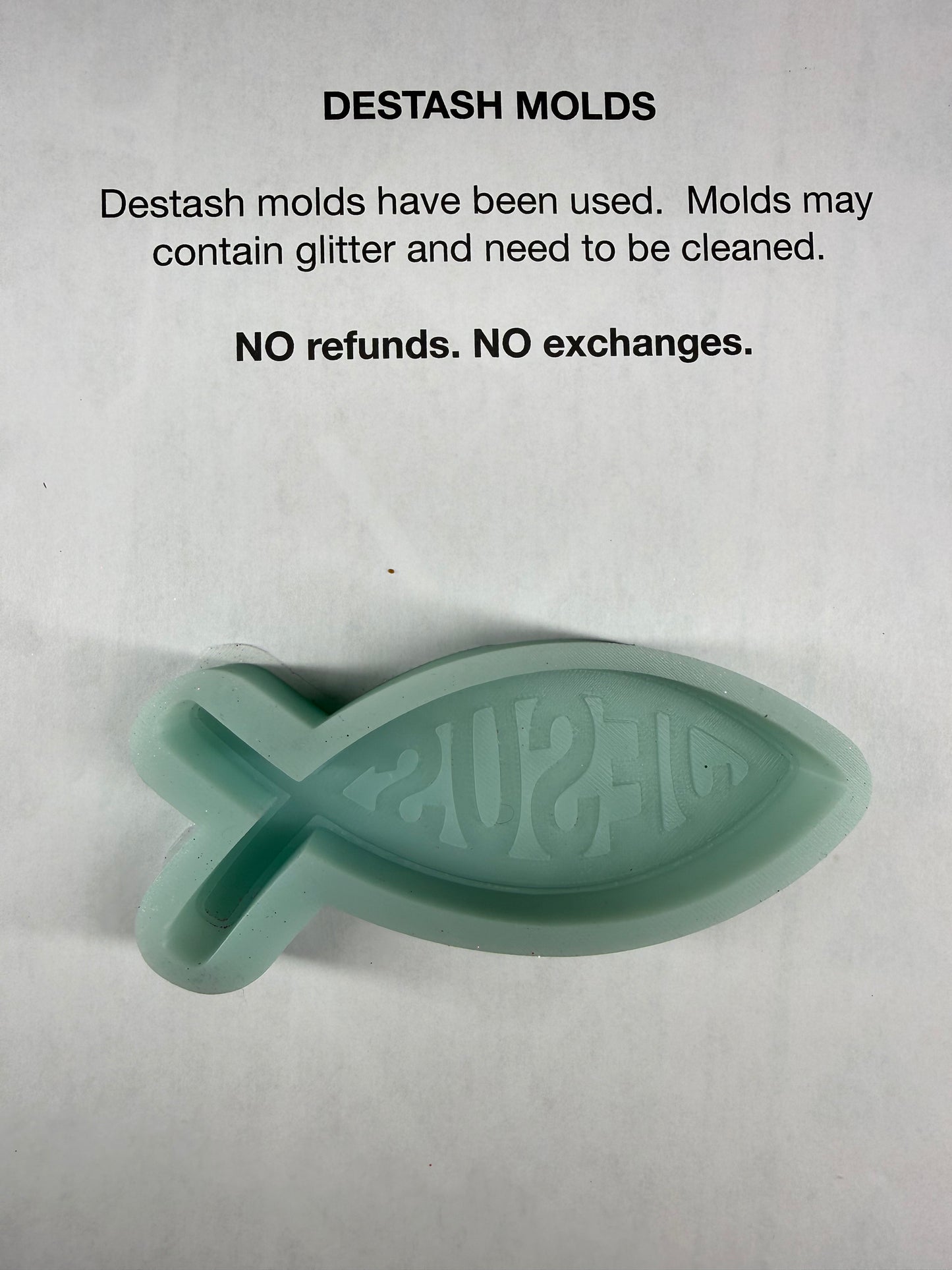 DESTASH Mold - Jesus Fish