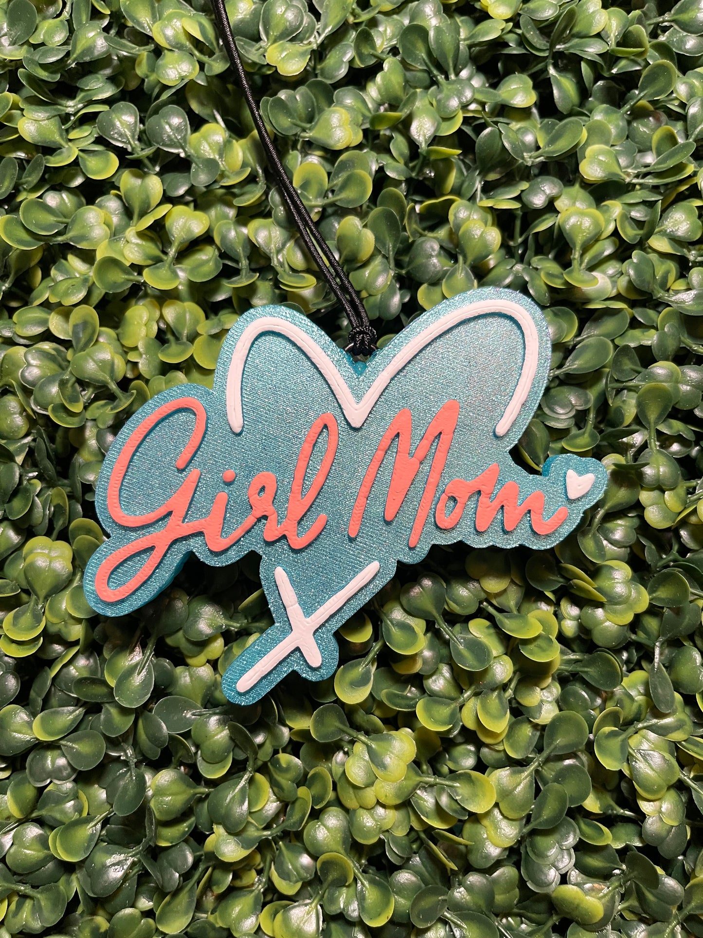 Girl Mom Heart Freshie Mold | silicone freshie mold