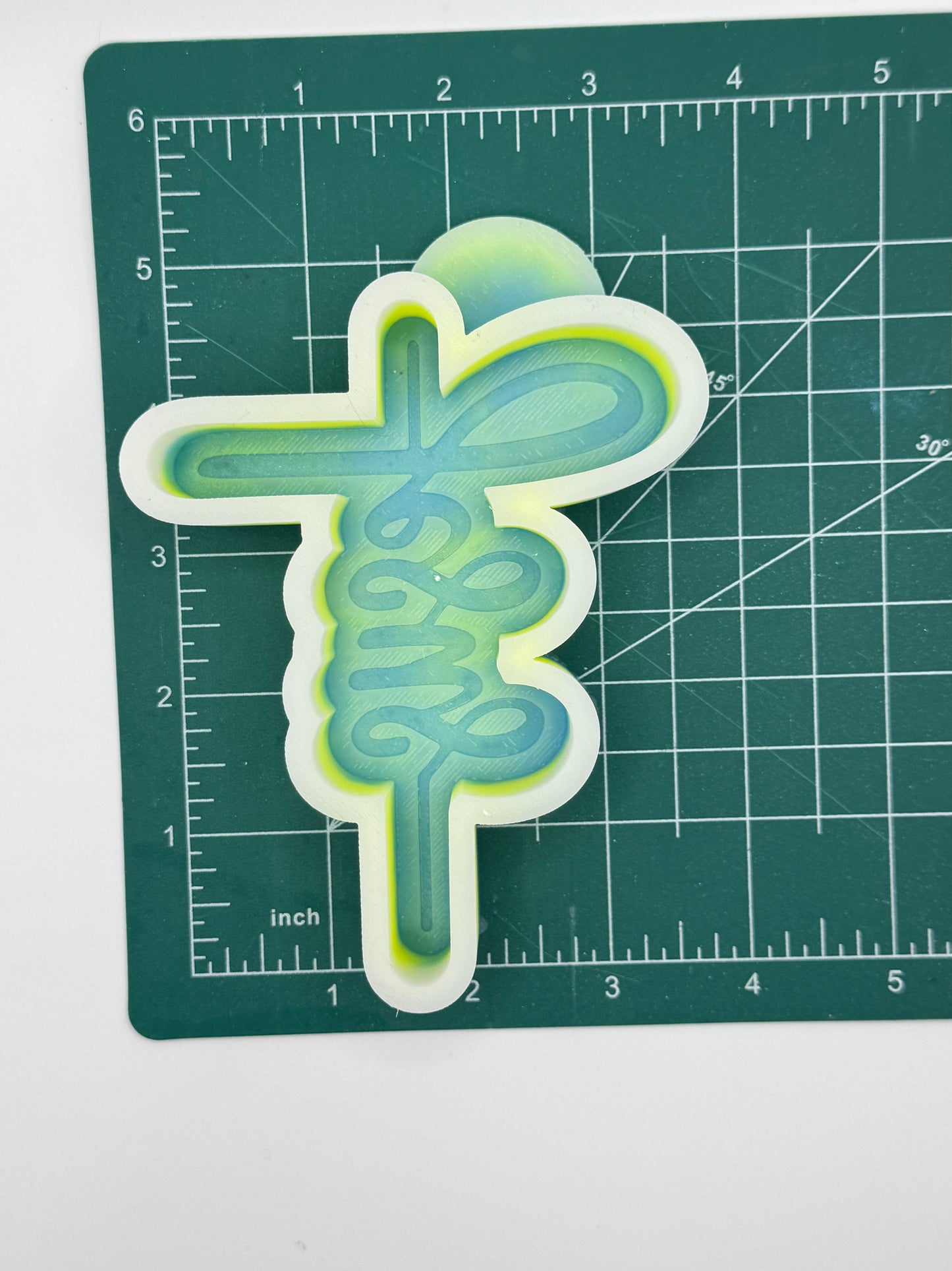 Jesus Cross Freshie Mold | Silicone Freshie Mold