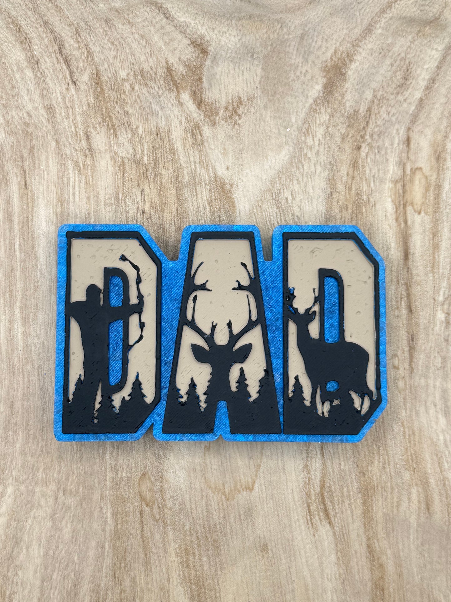 Hunting/Fishing DAD Freshie Mold | silicone freshie mold