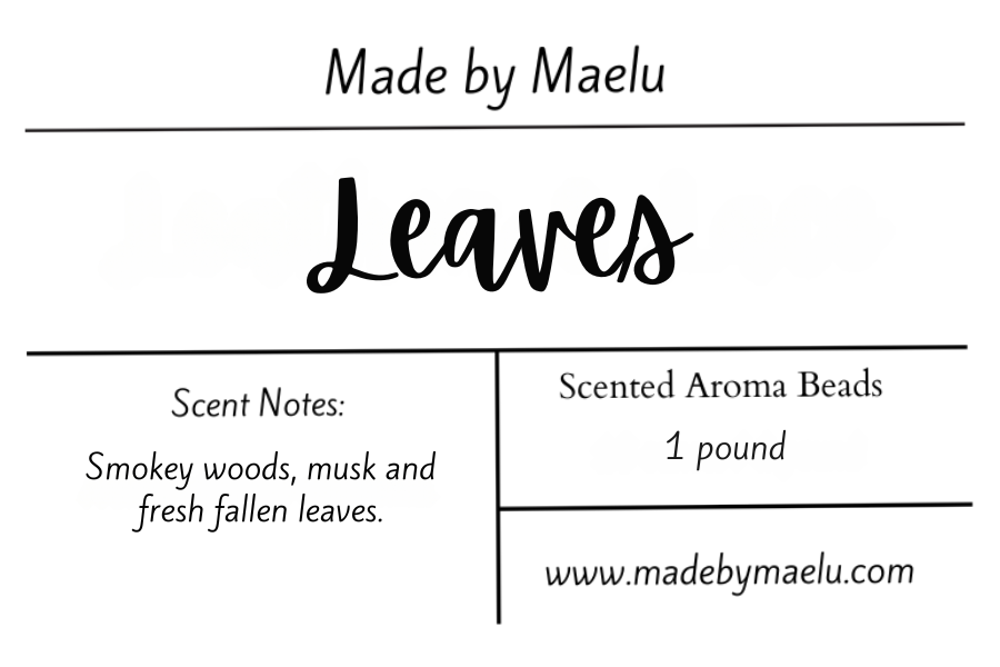 Leaves | 1 pound | Scented Aroma Beads