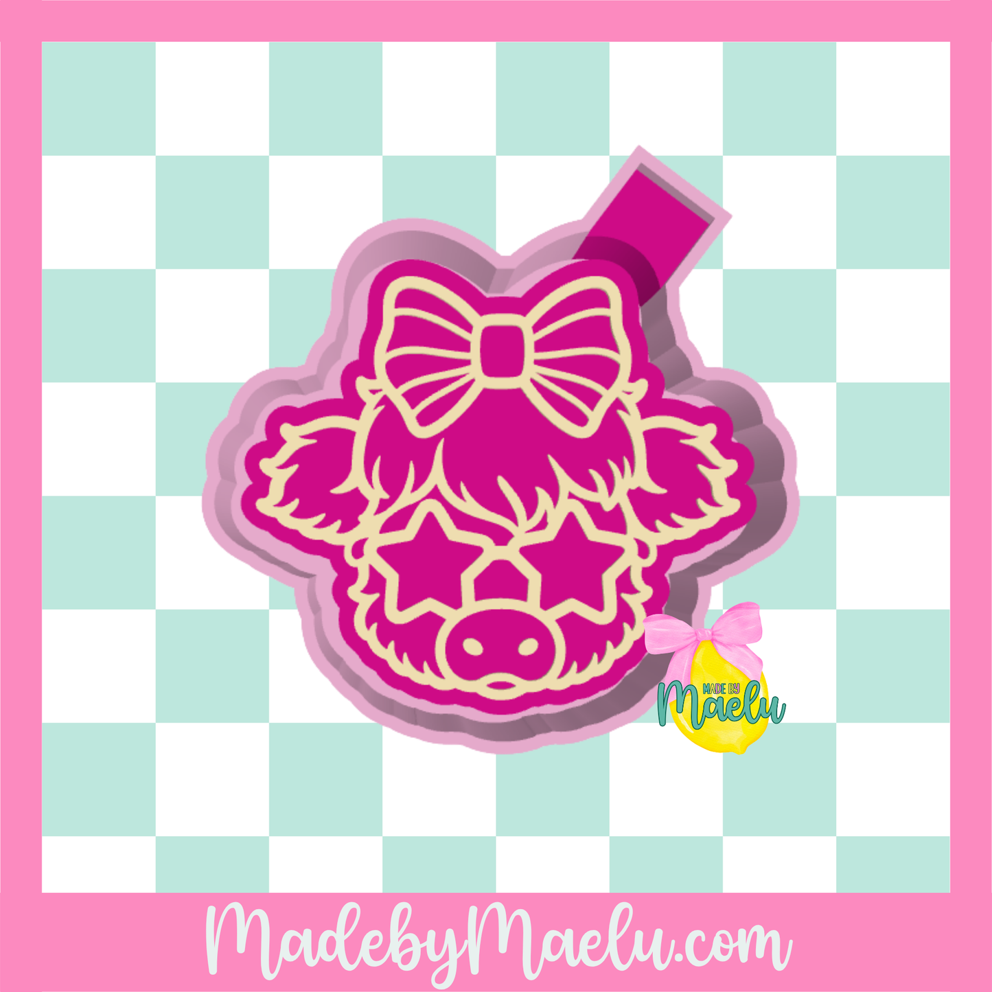 Patriotic Highland Freshie Mold | Silicone Freshie Mold | 439