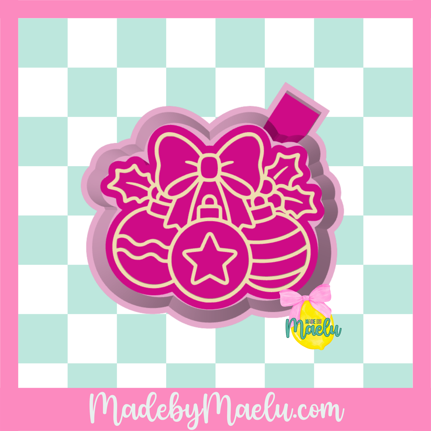 Star Ornaments Freshie Mold | silicone freshie mold | C120