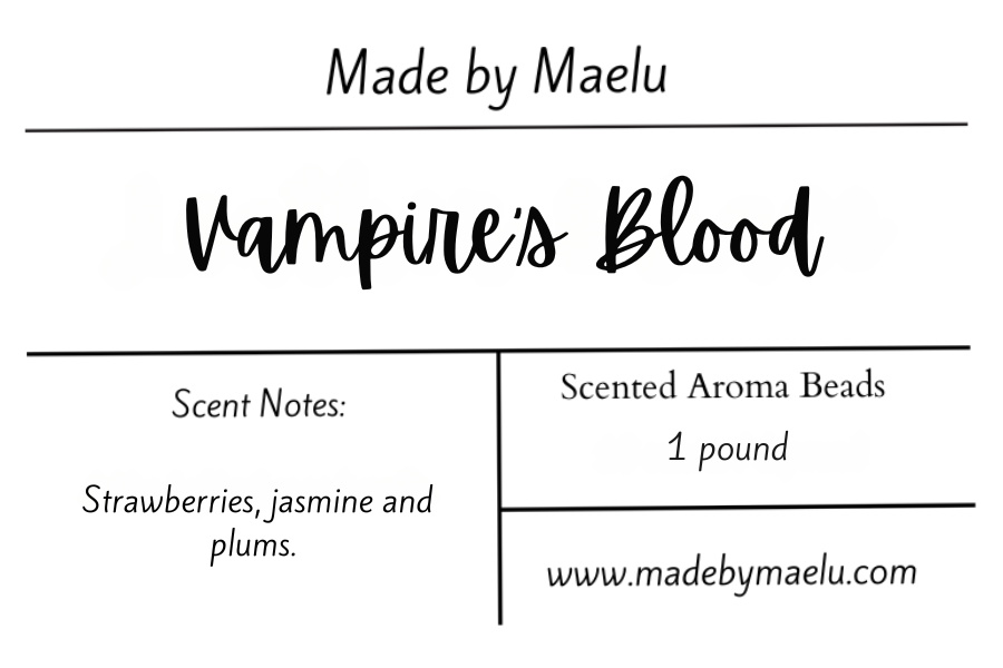 Vampire's Blood | 1 pound | Scented Aroma Beads