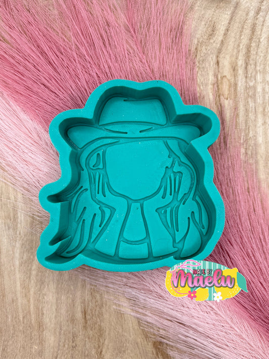 Cowgirl Freshie Mold | Silicone Freshie Mold