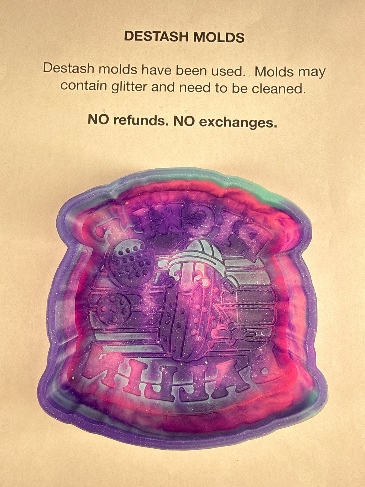 DESTASH Mold - Pickle Ballin