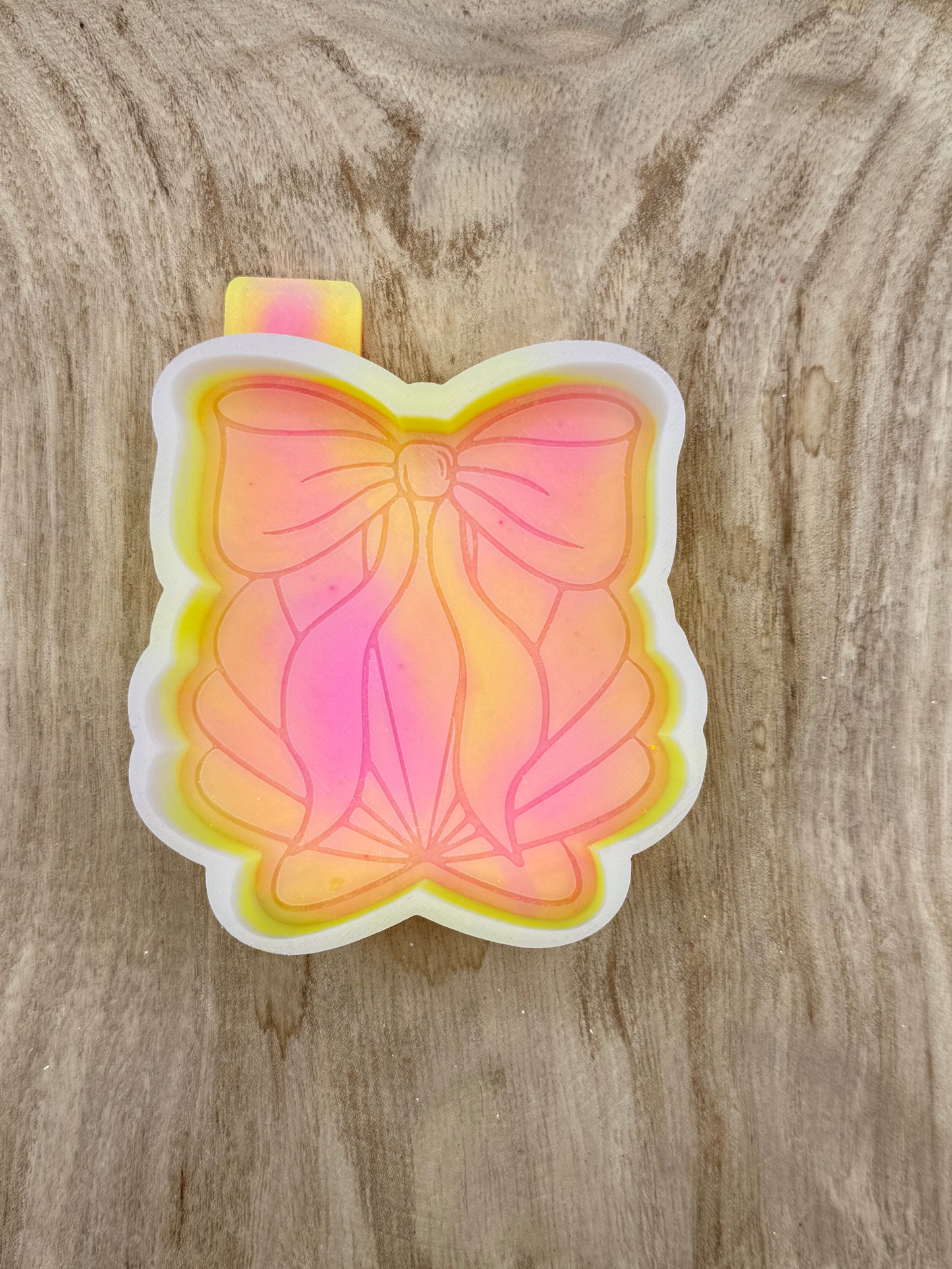 Seashell with Bow (Overstock) Freshie Mold | silicone freshie mold