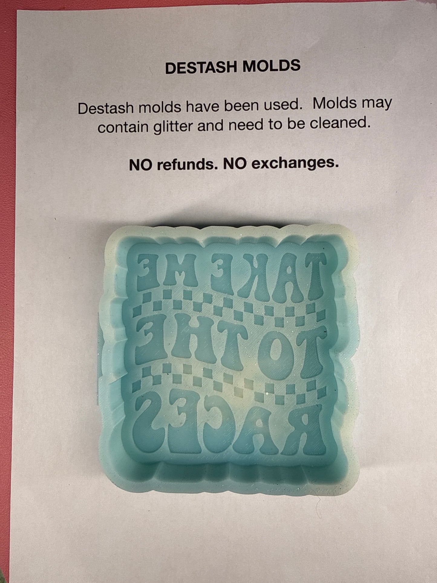 DESTASH Mold - (Large) Take Me to the Races