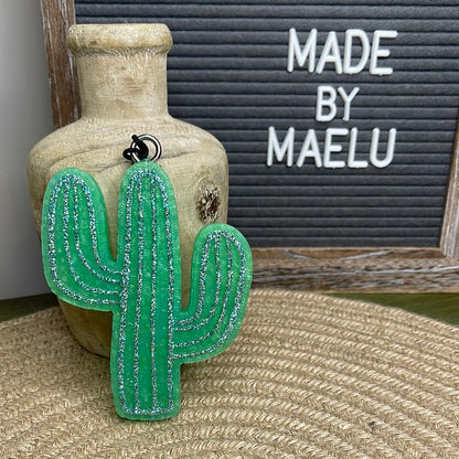 Striped Cactus Freshie Mold | Silicone Freshie Mold