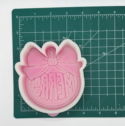 Merry Ornament Freshie Mold | silicone freshie mold