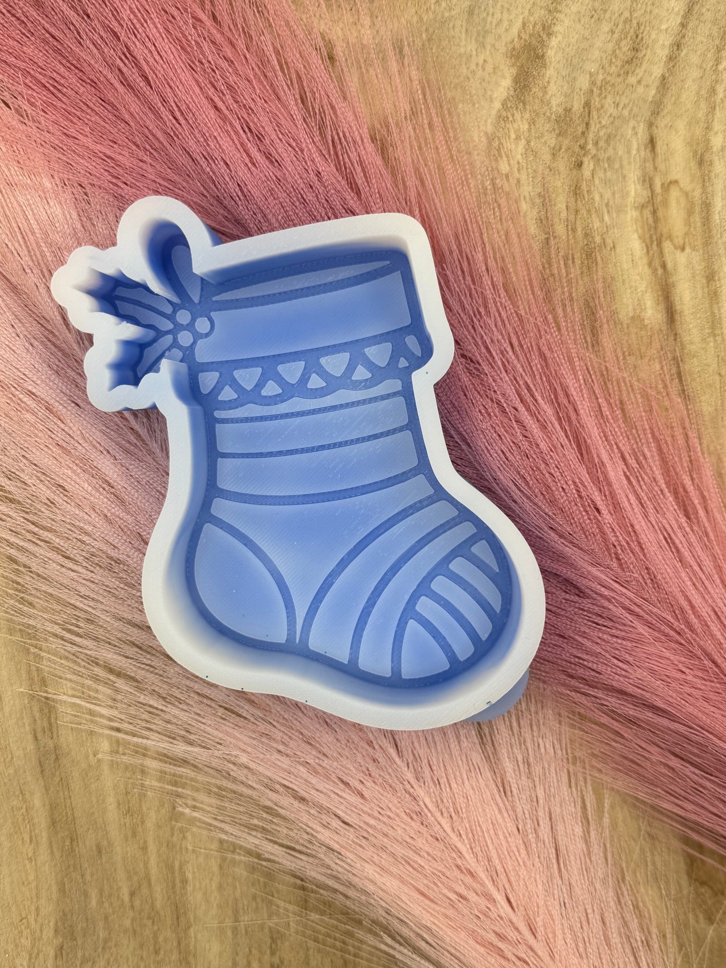 Christmas Stocking Freshie Mold | silicone freshie mold