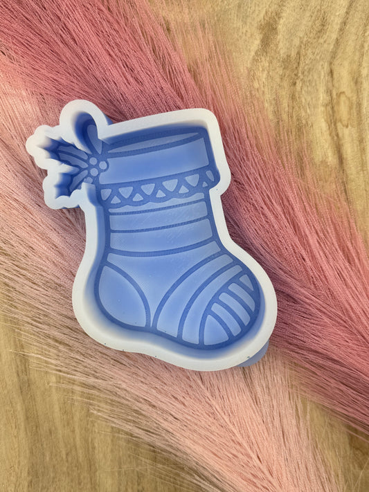 Christmas Stocking Freshie Mold | silicone freshie mold