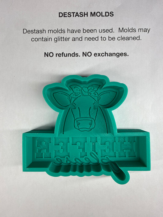 DESTASH Mold - (Large) Heifer Please