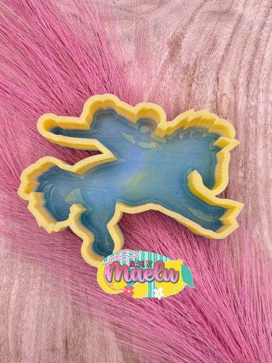 Bucking Bronco Silicone Freshie Mold