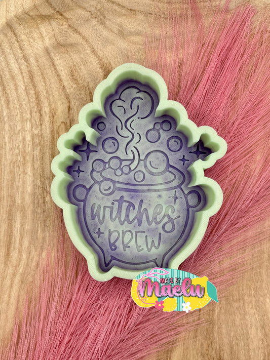 Witches Brew Mold | Silicone Freshie Mold