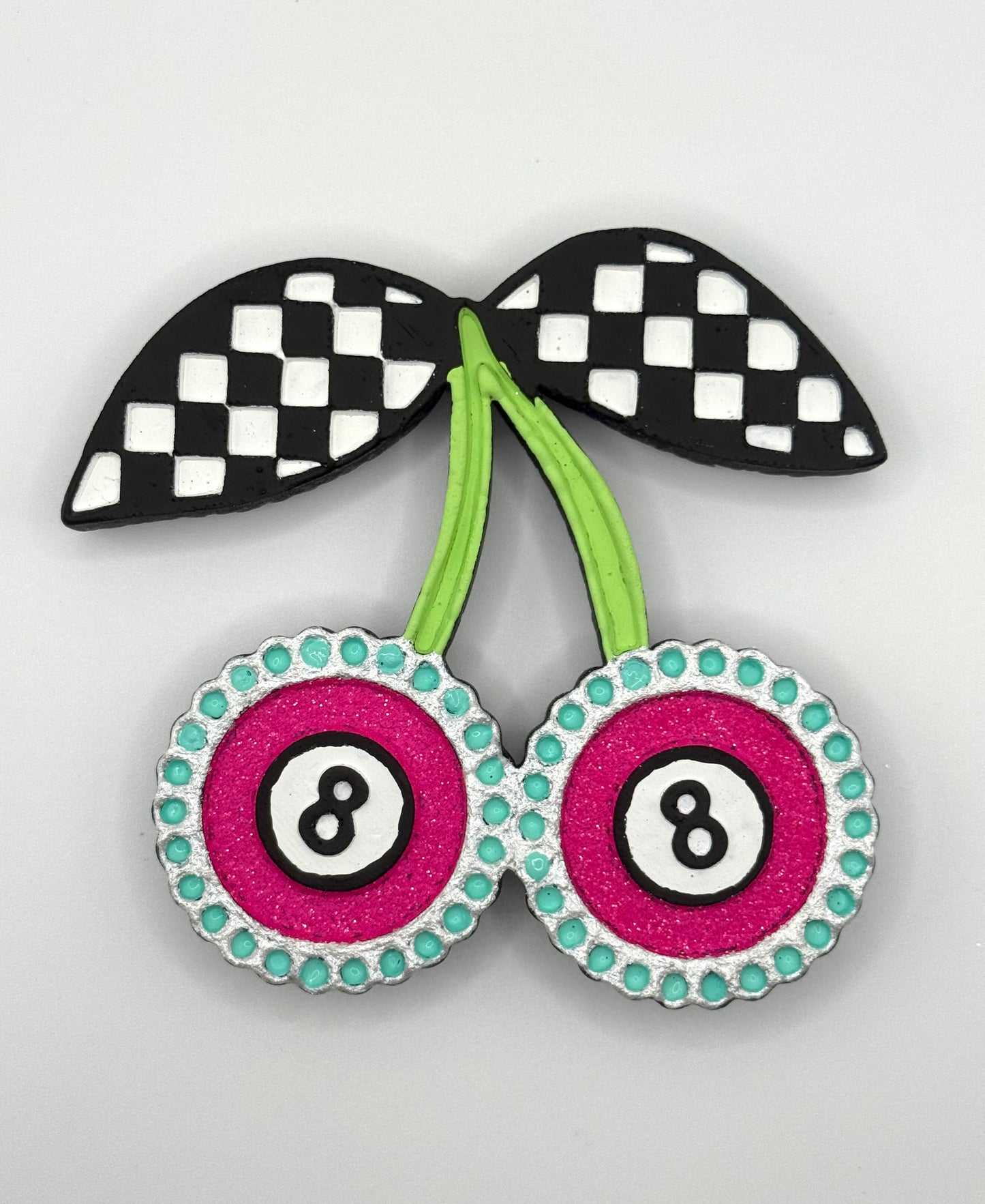 8-ball Cherries Freshie Mold | Silicone Freshie Mold