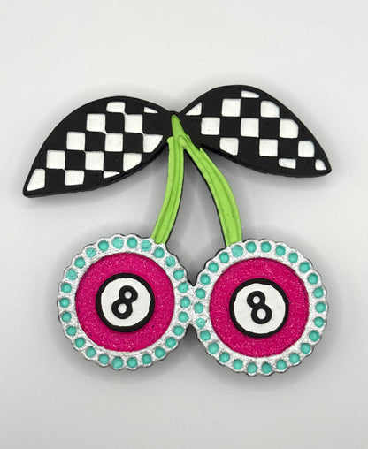 8-ball Cherries Freshie Mold | Silicone Freshie Mold